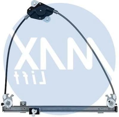 Raamheffer Links - Ruithendel Handmatig - Auto Reparatie - Specifiek Model - 1 Stuk - Zwart