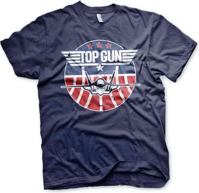 Top Gun Heren Tshirt -S- Tomcat Blauw