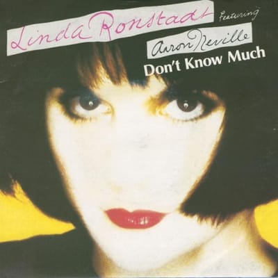 7-inch Plaat LINDA RONSTADT AARON NEVILLE Dont Know Much 9692507 Elektra 1989 Europa Rock Gebruikt