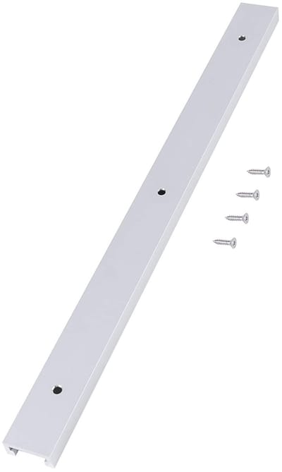 Cosensi- T-slot Aluminiumlegering 400mm - T Track - Zelftappende Schroeven - Houtbewerking - Werkgereedschap - Duurzaam en slijtvast