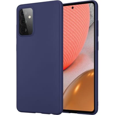 ShieldCase Slim case geschikt voor Samsung Galaxy A72 - blauw - Lichtgewicht Beschermcase - Dunne en Flexibele Cover - Duurzame Slim Fit Cover - Val- en Krasbestendige Case - Slanke Beschermhoes