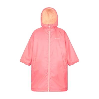 Mountain Warehouse Waterdichte badjas voor kinderen (Roze)