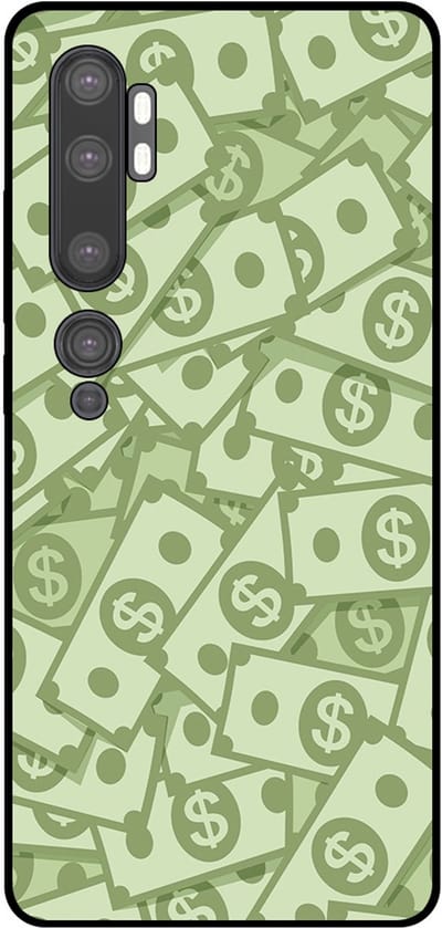 Smartphonica Telefoonhoesje Geschikt voor Xiaomi Mi Note 10 / 10 Pro met Geld Opdruk - TPU Backcover Case With Money Design geschikt voor Xiaomi Mi Note 10;Xiaomi Mi Note 10 Pro