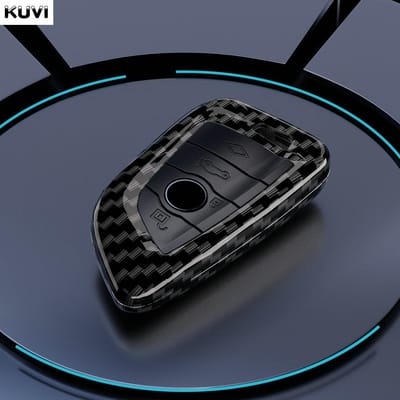 Abs Koolstof Auto Sleutelhoes Cover Voor Bmw 1 3 5 7 Serie X1 X3 X4 X5 X6 F10 F20 F30 F34 F11 F15 F16 F25 F31 M3 M4 E34 Accessoires black
