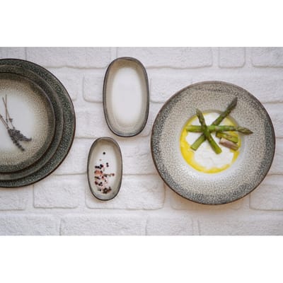 By Bone Pizzabord - Spazio - Porselein - 32 cm - set van 2