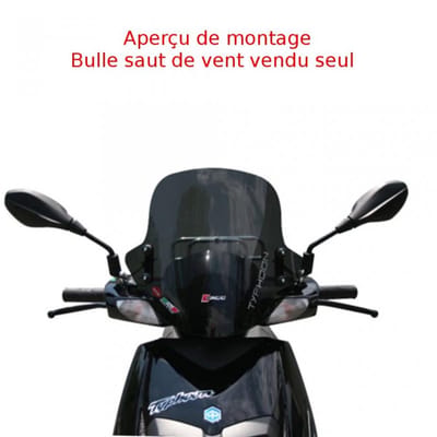 Bulle saut de vent Faco pour scooter Piaggio 50 Typhoon 2T 2010 à 2020 Neuf