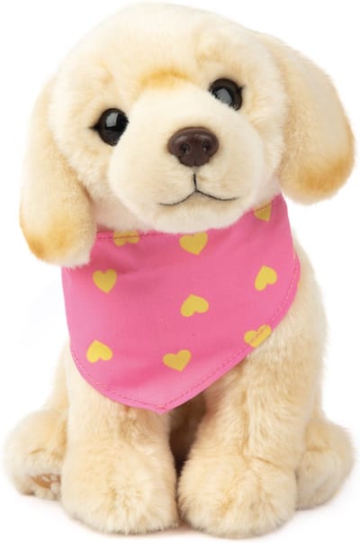 Studio Pets® Knuffel Blonde Labrador Hond Happy 23cm