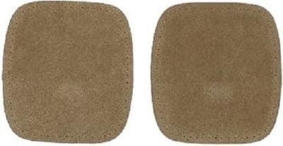 Kniestukken 2 stuks opstrijkbaar 10 x 11 cm kleur 884 lever