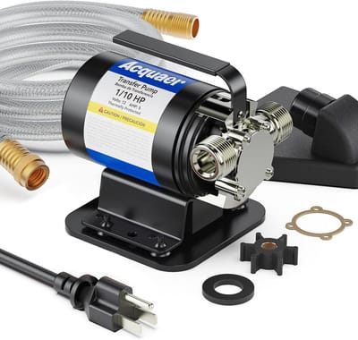 Draagbare Elektrische Waterpomp - 115V Waterslangpomp voor Zwembad, Regenton en Waterbedden