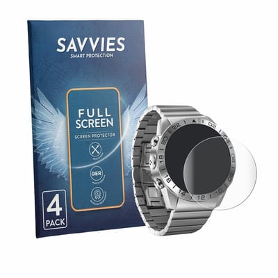 Savvies - Screenprotector voor North Edge GAVIA - Folie Beschermfolie transparant volledig dekking 4 Stuks