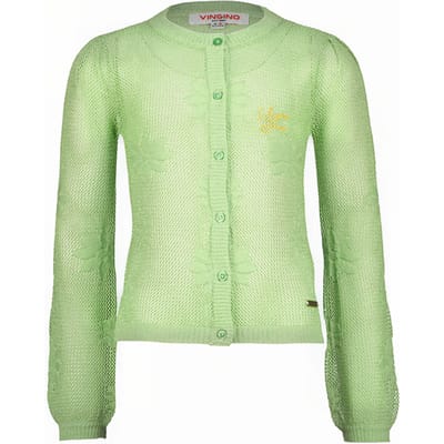 Vingino Marieke Pea Green Maat: 4 | Truien Outlet | Unisex | Groen