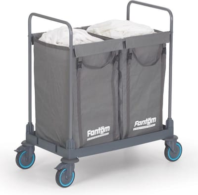 Linnenzakwagen Procart 62, 2 x 125 liter, Combisteel 7048.0005