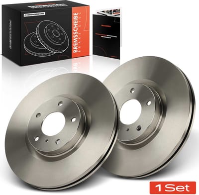 Frankberg 2x Remschijven Vooras voor Infiniti EX G Sedan M Nissan