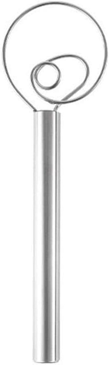 Roestvrijstalen Mixer - Deeggarde - Bakken van Brood - Ergonomisch Ontwerp - 295 cm - Zilver