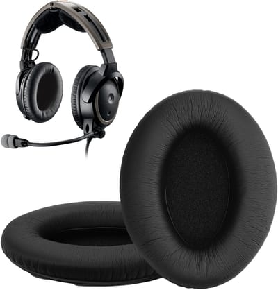 kwmobile 2x oorkussens geschikt voor AKG N60NC Wired - Earpads voor koptelefoon in zwart
