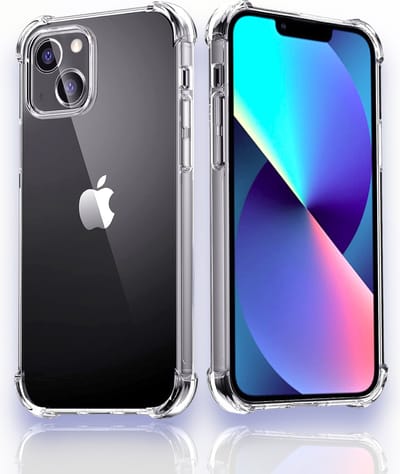 AziLine Shockproof Hoesje Geschikt voor Apple iPhone 13 - Ultieme Bescherming iPhone 13 Case - Luxe Transparante Backcover