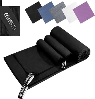 Set van 3 Sneldrogende Microvezel Handdoeken - Reis, Sport en Strand