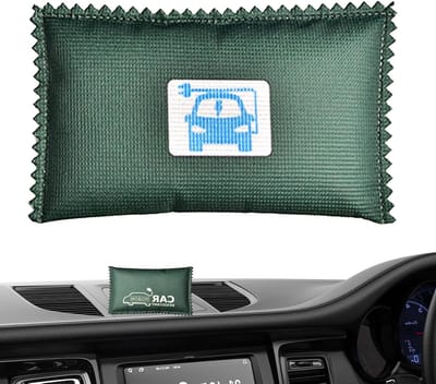 Auto Luchtontvochtiger - Vochtabsorberende Zakken - Voorkomt Beslagen Ruiten - Actieve Silicagel Absorptie - 2.8 x 8.1 x 2.8 cm