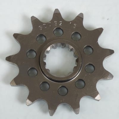 Pignon de sortie de boite Esjot pour Moto Suzuki 250 TS ER 1979 à 1983 13 dents pas 520 Neuf