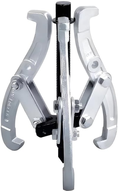 JHUBERS- Lagertrekker Drie-kaakontwerp - Binnenlagertrekker - Tandwieltrekker - Greeptrekker - Binnentrekker - Koolstofstaal 13cm/10cm - Aftrekklem