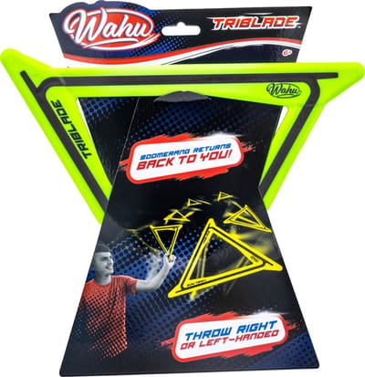 Wahu Triblade Boomerang - Vang- en werpspel - Groen