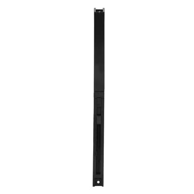 MTTproducts- Softclose Veersysteem met Demper - Schuifmechanisme - Bevestigingsschroeven - Staal - Zwart - Maximale belasting 80 kg - Deurschuifmechanisme