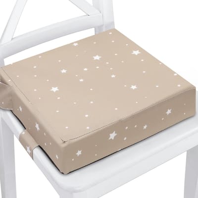 JGS ® Kinderstoelverhoger Met Waterafstotende Bekleding En Sterrenpatroon Voor Comfortabel Zitten