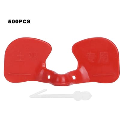 500 Stuks Anti Pikken Kippen Brillen Brillen Pluimvee Oogkleppen Kippenboerderij Apparatuur red