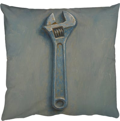 Sierkussens - Kussentjes Woonkamer - 50x50 cm - Moersleutel - Gereedschap - Verf