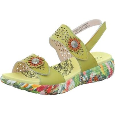 Sandalen met sleehak Laura Vita -