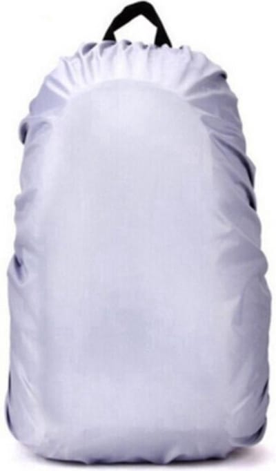 New Age Devi - Multifunctionele rugzakregenhoes - Regenhoes - voor 25-35 liter - Zilver