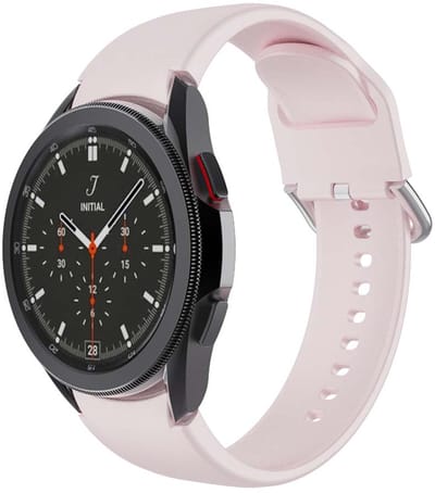 Smartwatch bandje - Samsung Galaxy Watch 4 - roze silicone - small