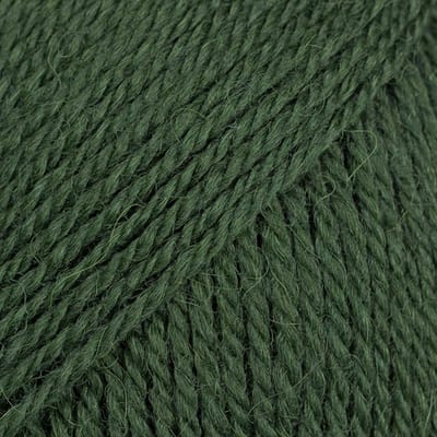 DROPS Flora Uni Colour - 32 donkergroen - Wol Garen