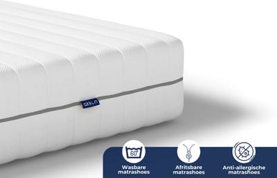 Akkon® Hybrid Matras 80x220 - 20 cm dik | Koudschuim HR45 - Kwaliteitsmatras