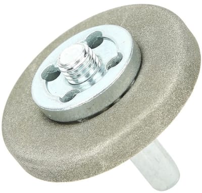 Dailygoods- Slijpschijf 5,6 cm Diameter - Slijpsteen Diamant - Slijpsteen voor Messen - Slijpsteen voor Gereedschap - Multifunctioneel - Hoge Hardheid