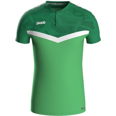 Jako Iconic Polo Heren - Zachtgroen / Sportgroen | Maat: S