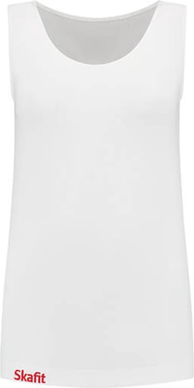 Skafit Casual dames hemd maat S - wit - ademend - antibacterieel - stretch - platte naden - extra lengte