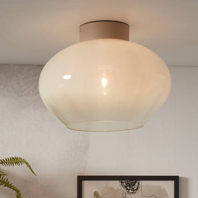 it's about RoMi Plafonniere Bologna - Wit - 35x35x30cm - Modern