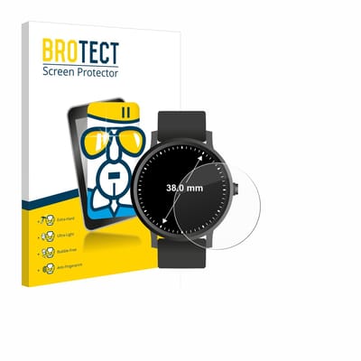 Screenprotector voor Ronde Displays (ø: 38 mm) Beschermglas transparant