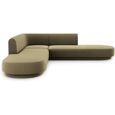 5-zits hoekbank Miley velvet | Micadoni Limited Edition