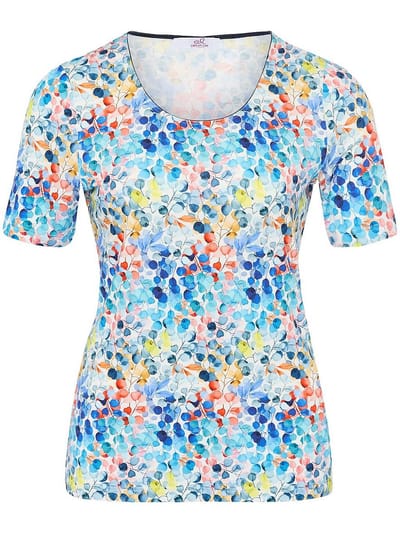 Shirt ronde hals Van Emilia Lay multicolour