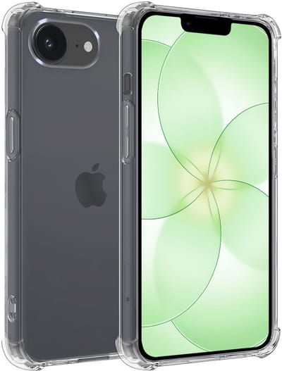 Hoesje Geschikt voor Apple iPhone 17e - Sterk & Shockproof - Siliconen Case - Back Cover - Telefoon Hoes Shock Proof - Transparant