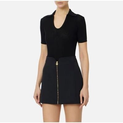 Polo Shirt Korte Mouw Elisabetta Franchi MK74Q61E2-110