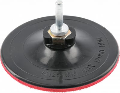 Klittenband Steunschijf 125mm M14