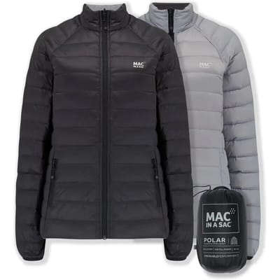 POLAR Donsjas Black / Grey - Woman - XS