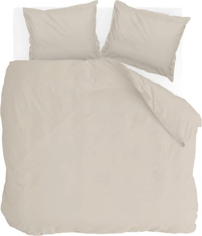Walra Dekbedovertrek Vintage Satin - 240x220 - 100% Katoen - Zand