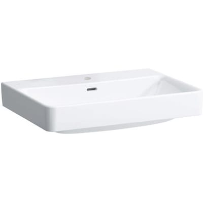 LAUFEN Pro S washbasin 65 cm with 1 tap hole and overflow H8109640001041