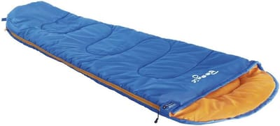 Slaapzak Sarcofaag voor Kinderen en Jeugd - Blauw/Oranje - Comfortabel en Lichtgewicht