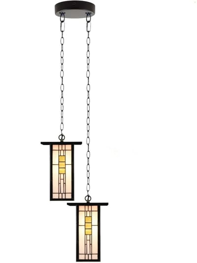 Tiffany Kroonluchter So Long Frank Lloyd Wright 2 - Art Deco Trade
