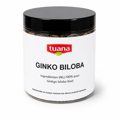 Tuana Kruiden - Ginko Biloba Bladjes 50g - Tuanashop - TUSF0019